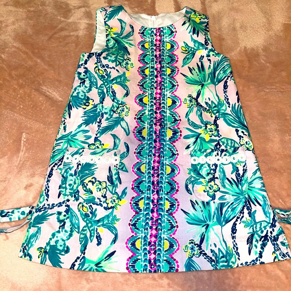 Lilly Pulitzer Mini Kelby Stretch Shift Dress Girl